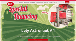 Desktop Screenshot of lely.com